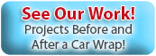 Before and After a Vehicle Wrap